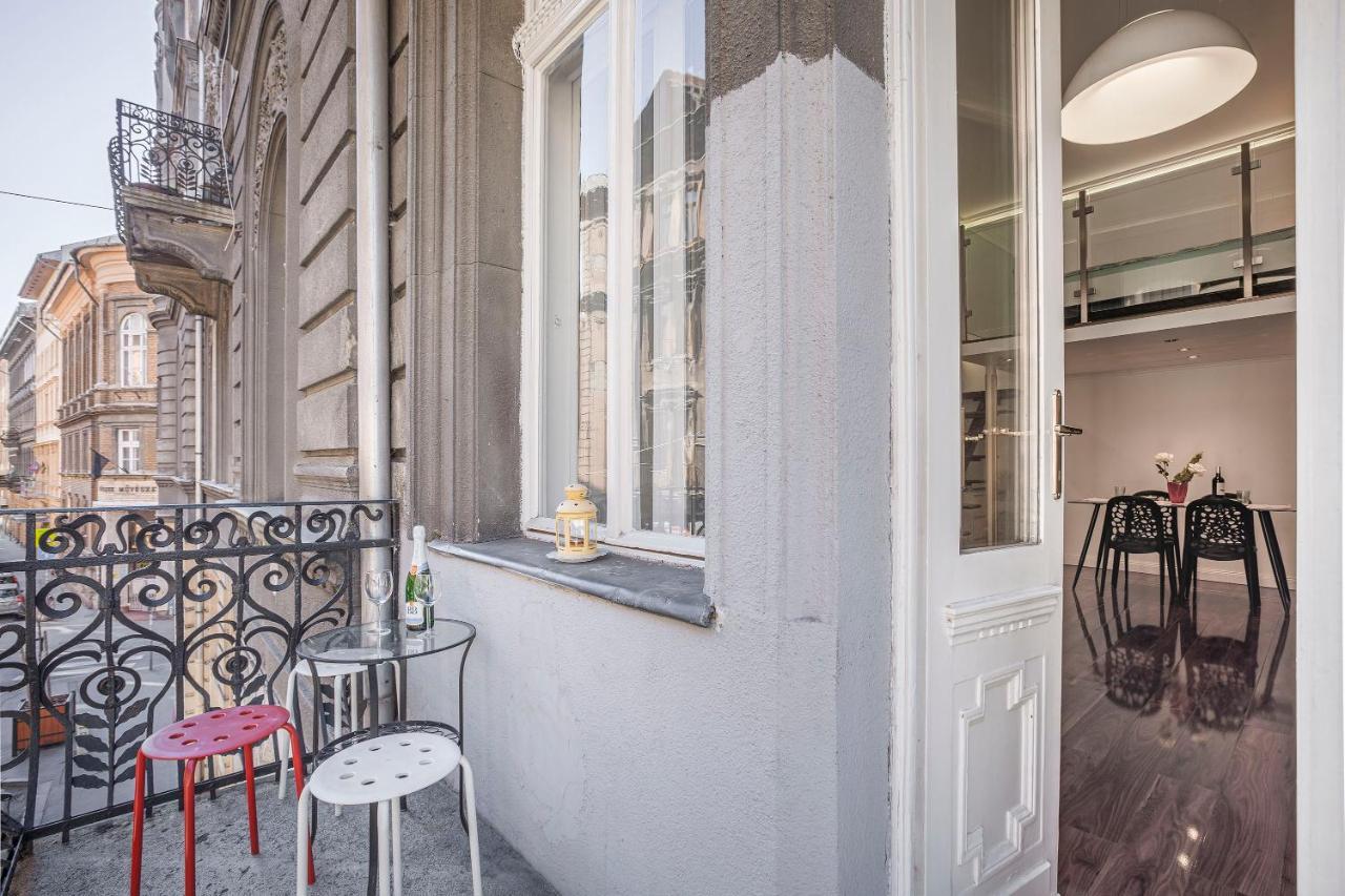 Luxury Art Deco Flat / Big Balcony Apartment Budapest Exterior photo