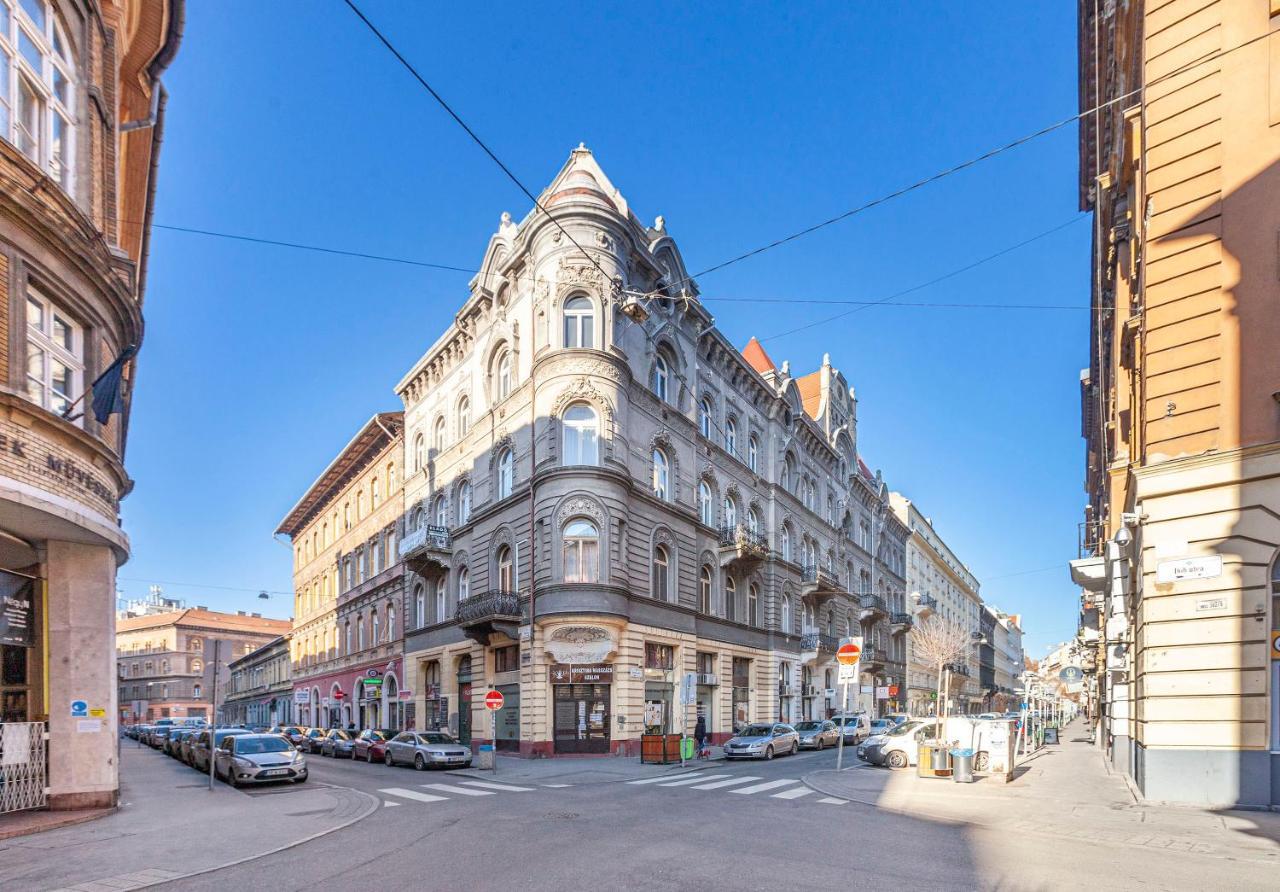 Luxury Art Deco Flat / Big Balcony Apartment Budapest Exterior photo